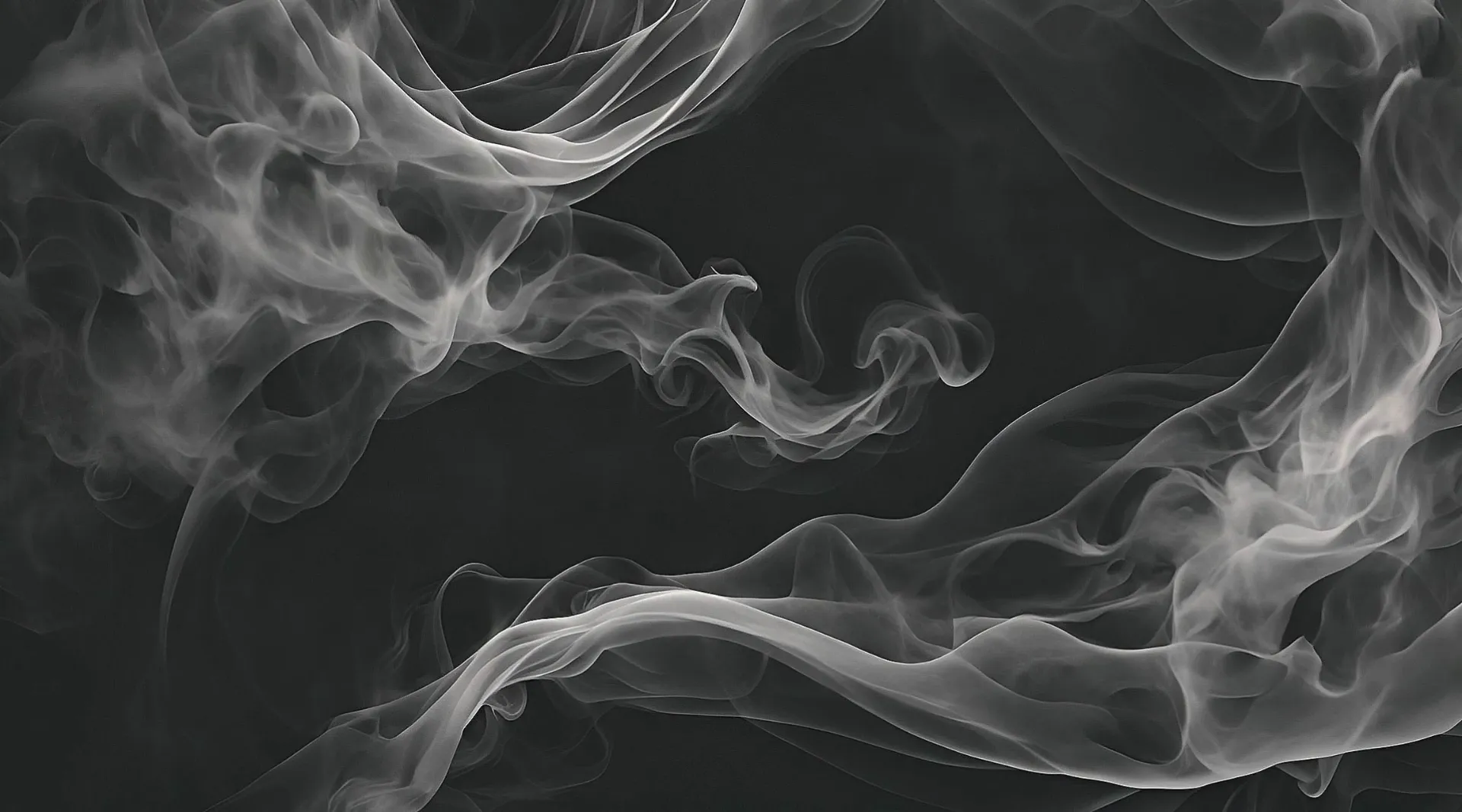 Mystic Smoke Waves Enigmatic Motion Backdrop